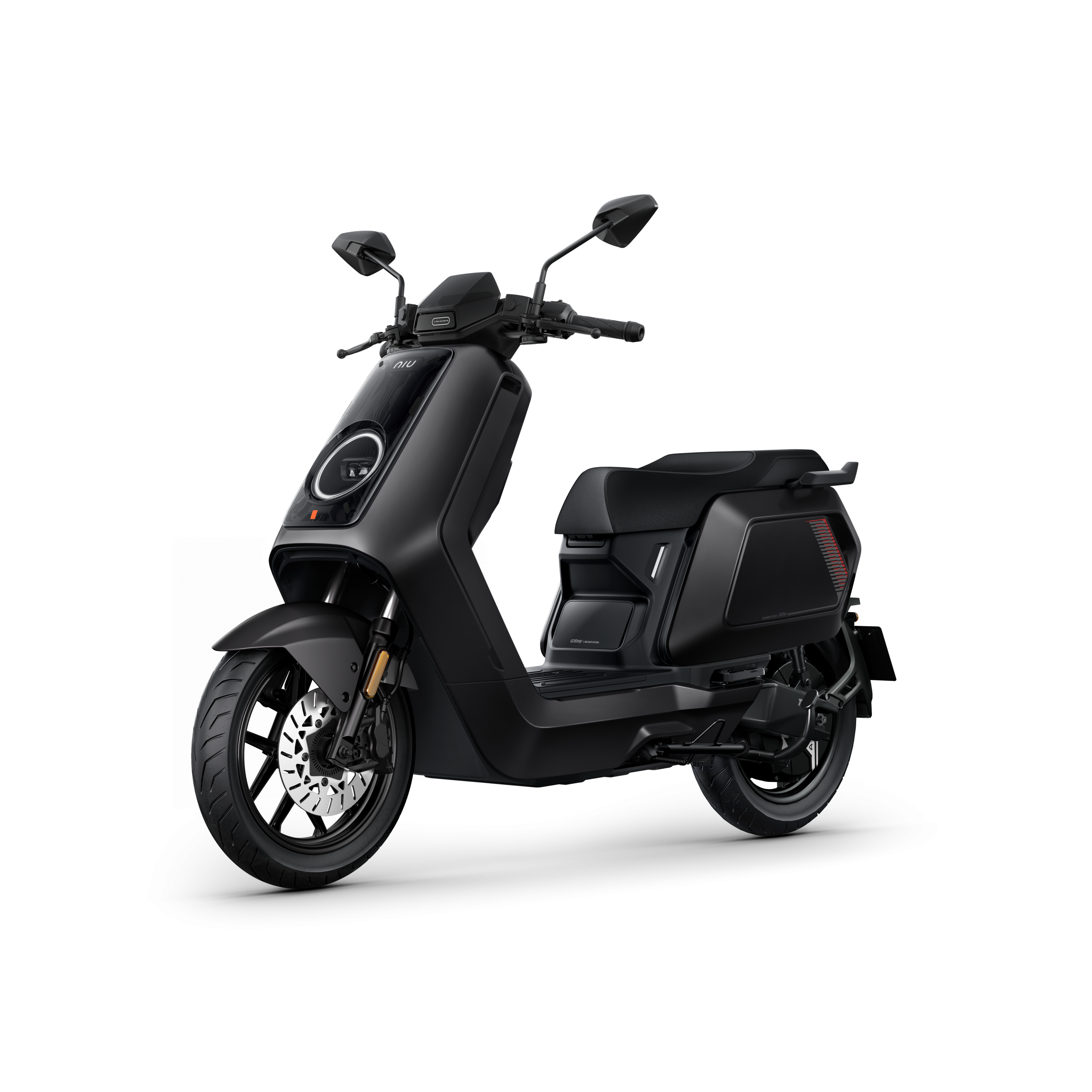 NQi GTS Side Left White Red