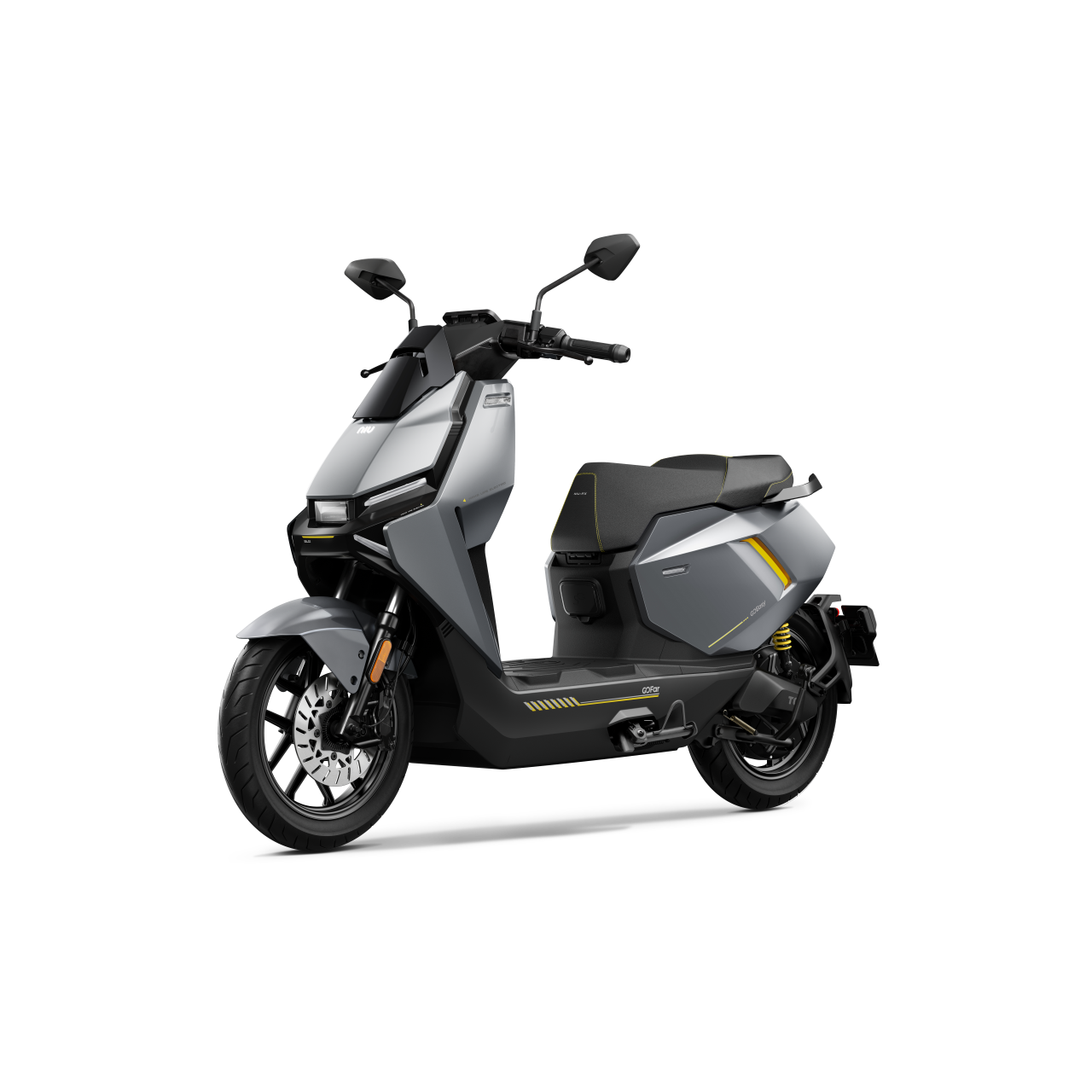 NIU FQiX Front View Silver