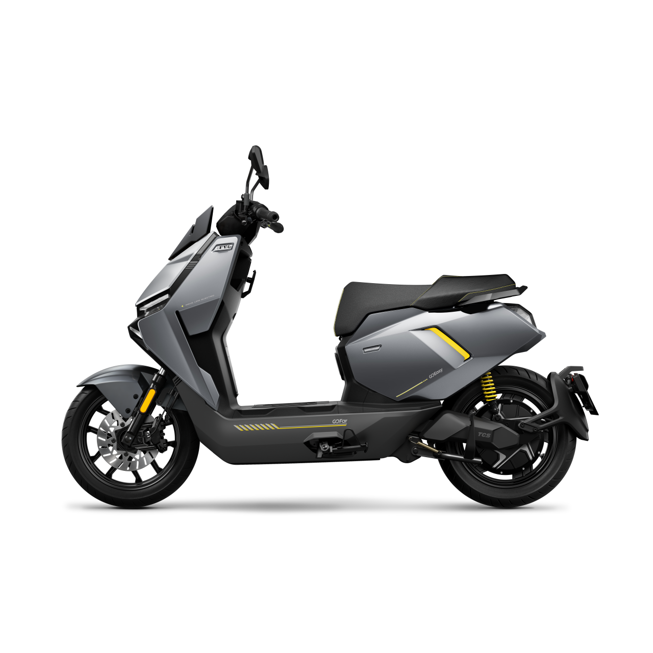NIU FQiX Side View Silver