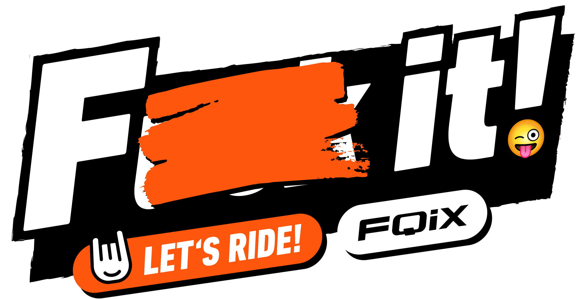 F**k it! Let's Ride! FQiX Kampagnenlogo